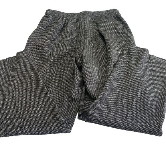 Alfred Dunner Pull-On Pants Women  Size 10P Gray elastic waist knit pants Pocket - Picture 2 of 15